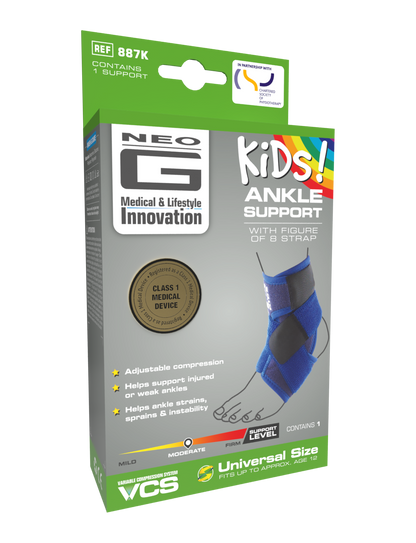 Kids Ankle Support with Figure of 8 Strap