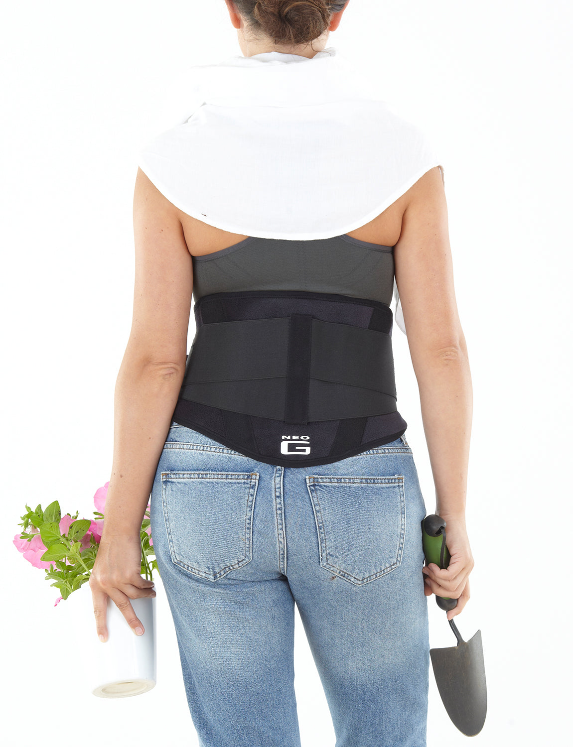 Back Brace with Power Straps